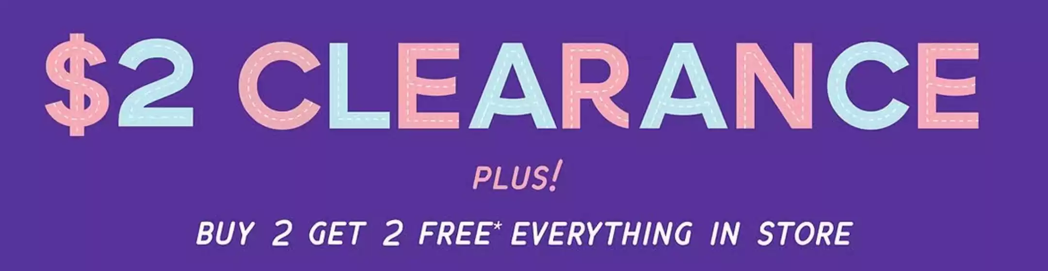 Claire's catalogue | $2 Clearance | 2025-12-29T00:00:00.000Z - 2026-01-09T00:00:00.000Z