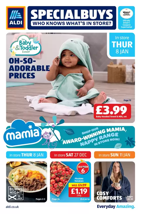 Aldi catalogue in Wolverhampton | Current special promotions | 2025-01-25T00:00:00.000Z - 2026-01-11T00:00:00.000Z