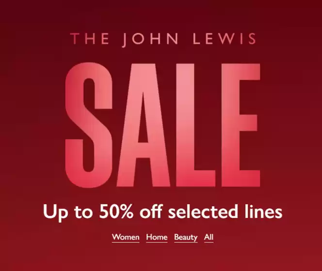 John Lewis catalogue in Aylesbury | Sale up to 50% | 2026-01-05T00:00:00.000Z - 2026-01-18T00:00:00.000Z
