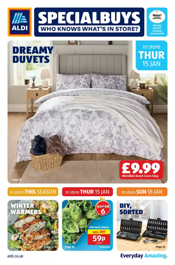 Aldi catalogue in Maidenhead | Great offer for bargain hunters | 2026-01-15T00:00:00.000Z - 2026-01-18T00:00:00.000Z