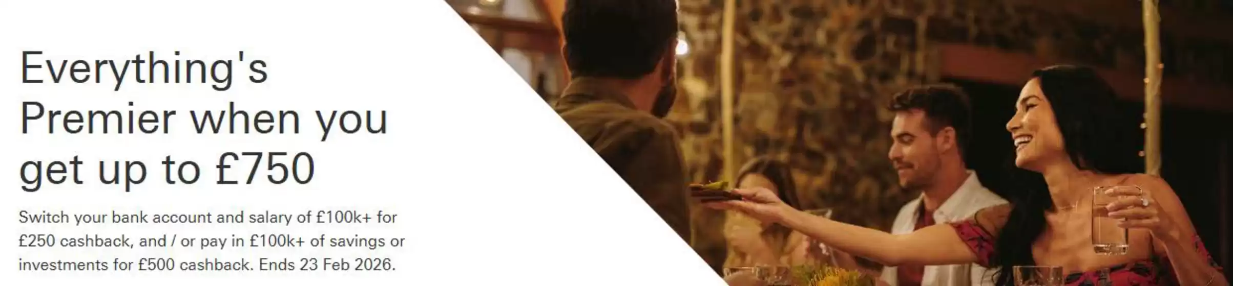 HSBC catalogue in London | Everything's Premier When You Get Up To £750 | 2026-01-14T00:00:00.000Z - 2026-02-28T00:00:00.000Z