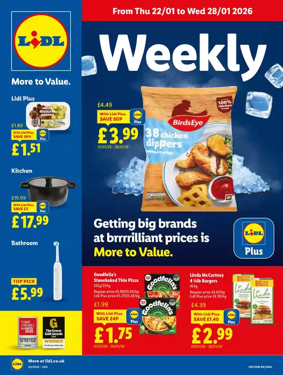 Lidl catalogue in Ellesmere Port | Great discounts on selected products | 2026-01-22T00:00:00.000Z - 2026-01-28T00:00:00.000Z