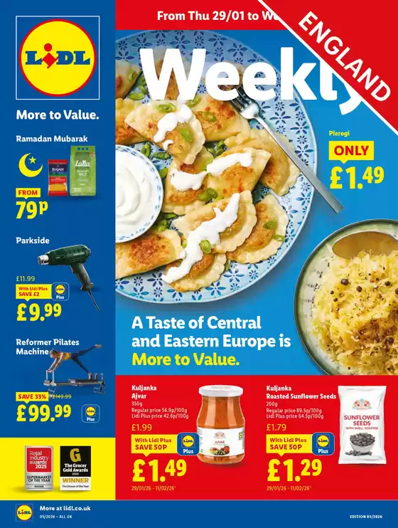 Lidl catalogue in Widnes | Special offers for you | 2026-01-29T00:00:00.000Z - 2026-02-04T00:00:00.000Z