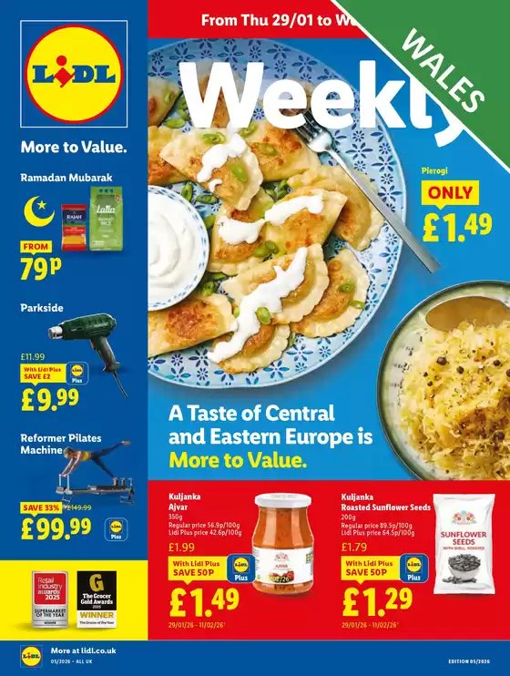 Lidl catalogue in Widnes | Great offer for bargain hunters | 2026-01-29T00:00:00.000Z - 2026-02-04T00:00:00.000Z