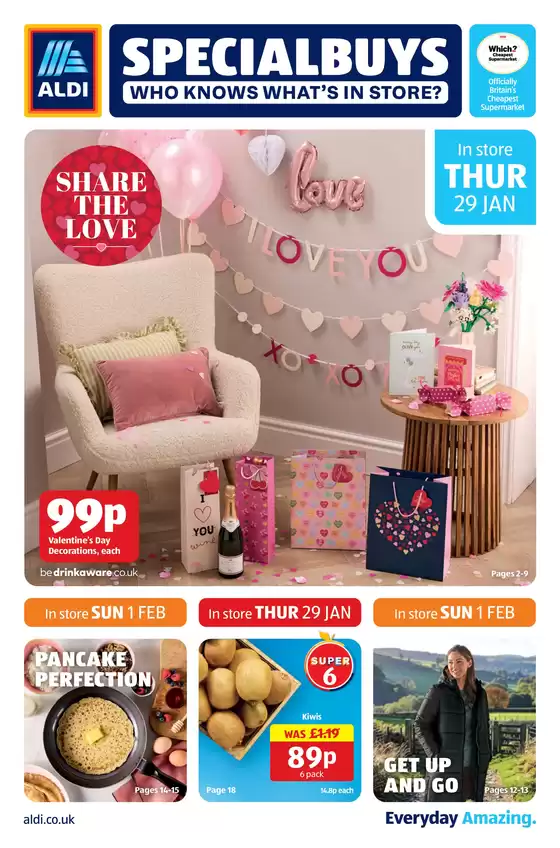 Aldi catalogue in St Helens | Current bargains and offers | 2026-01-29T00:00:00.000Z - 2026-02-01T00:00:00.000Z