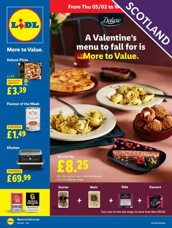 Lidl catalogue in Dunstable | Great discounts on selected products | 2026-02-05T00:00:00.000Z - 2026-02-11T00:00:00.000Z