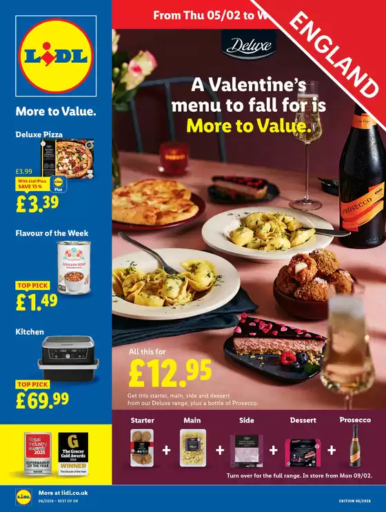 Lidl catalogue in Dunstable | Current bargains and offers | 2026-02-05T00:00:00.000Z - 2026-02-11T00:00:00.000Z