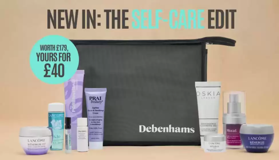 Debenhams catalogue in Bradford | New In:The Self Care Edit | 2026-01-29T00:00:00.000Z - 2026-02-28T00:00:00.000Z