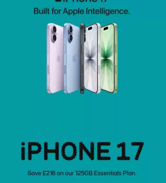 EE catalogue in Newtownards | iPhone 17 ` | 2026-01-30T00:00:00.000Z - 2026-02-17T00:00:00.000Z