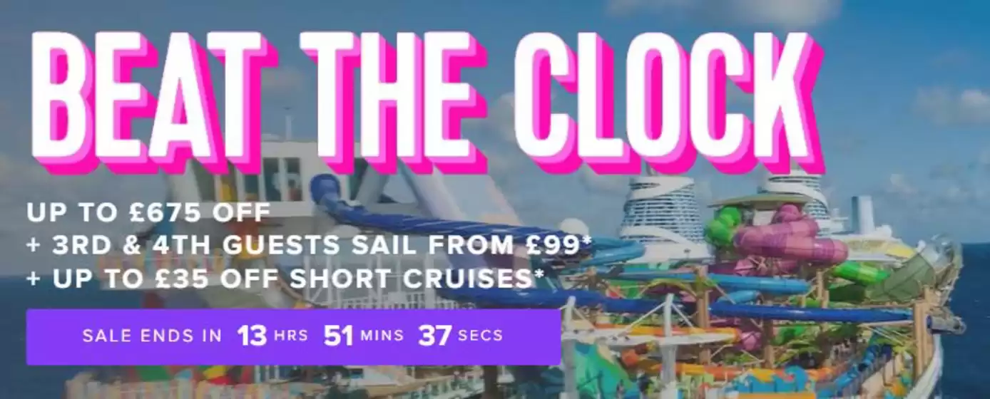 Royal Caribbean catalogue in Wetherby | Beat The Clock`  | 2026-02-02T00:00:00.000Z - 2026-02-04T00:00:00.000Z