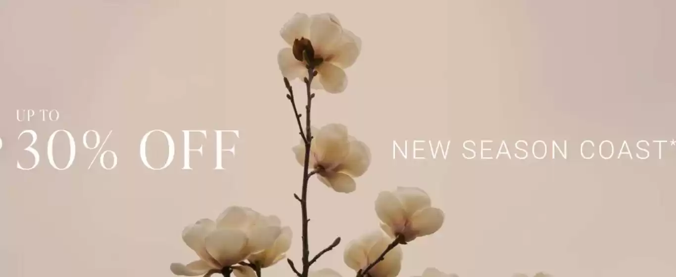 Coast catalogue in Horsforth | Up To 30% Off New Season Coast | 2026-02-05T00:00:00.000Z - 2026-02-18T00:00:00.000Z