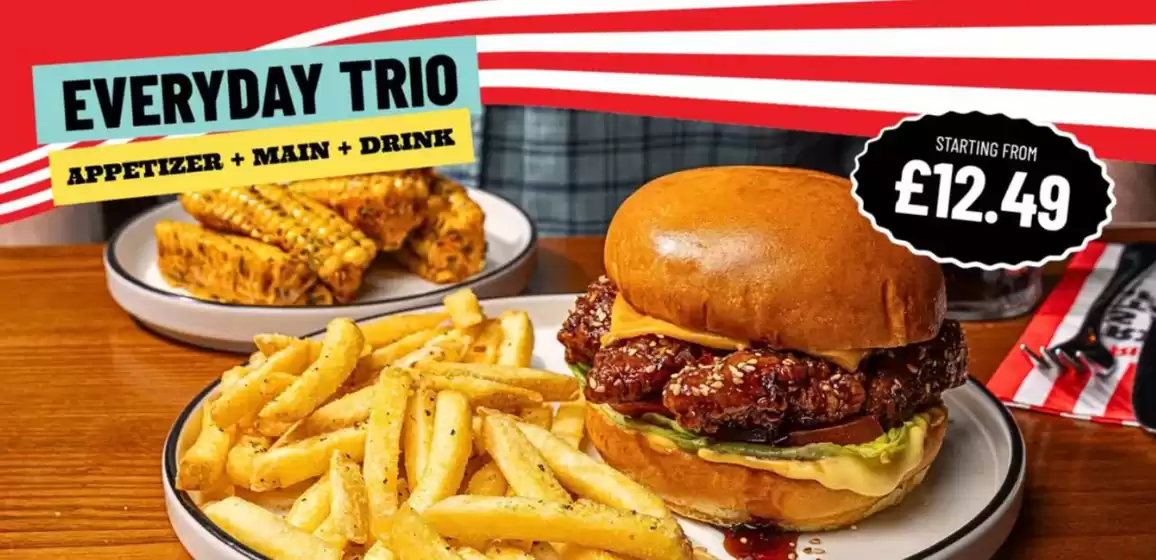 T.G.I. Friday's catalogue in Kingswinford | Everyday Trio | 2026-02-05T00:00:00.000Z - 2026-02-17T00:00:00.000Z