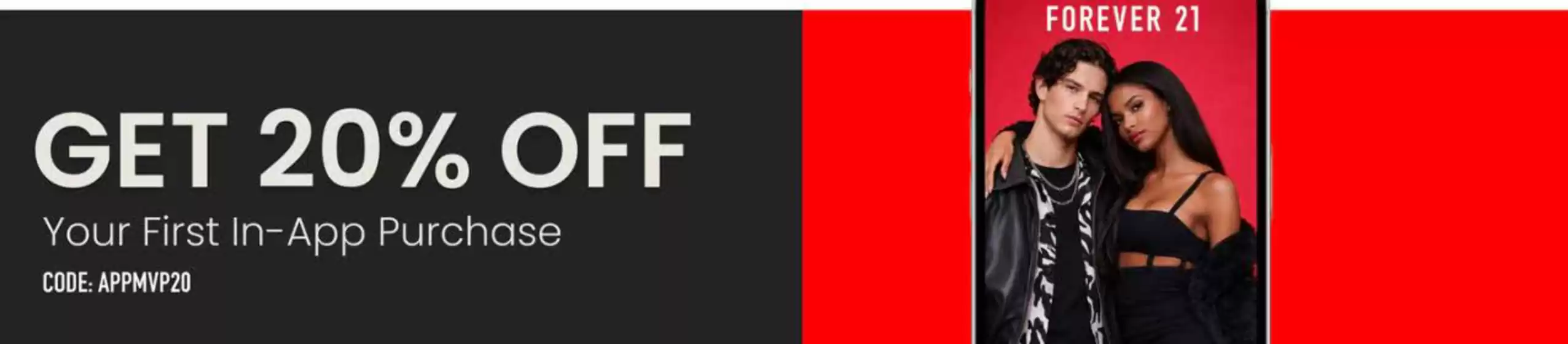 Forever 21 catalogue in Warrington | Get 20% Off Your Firts In App Purchase | 2026-02-05T00:00:00.000Z - 2026-02-27T00:00:00.000Z