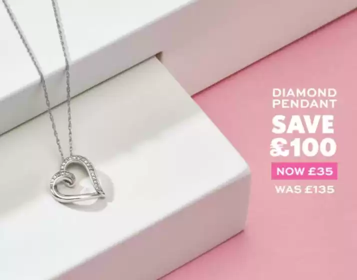 H. Samuel catalogue in Warrington | Diamond Pendant | 2026-02-05T00:00:00.000Z - 2026-02-23T00:00:00.000Z