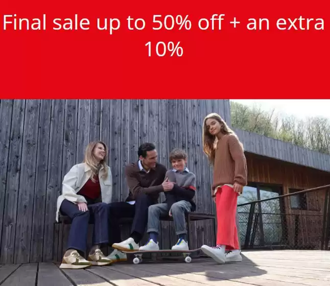 GEOX catalogue | Finalen Sale Up To 50% Off + An Extra 10%  | 2026-02-05T00:00:00.000Z - 2026-02-10T00:00:00.000Z