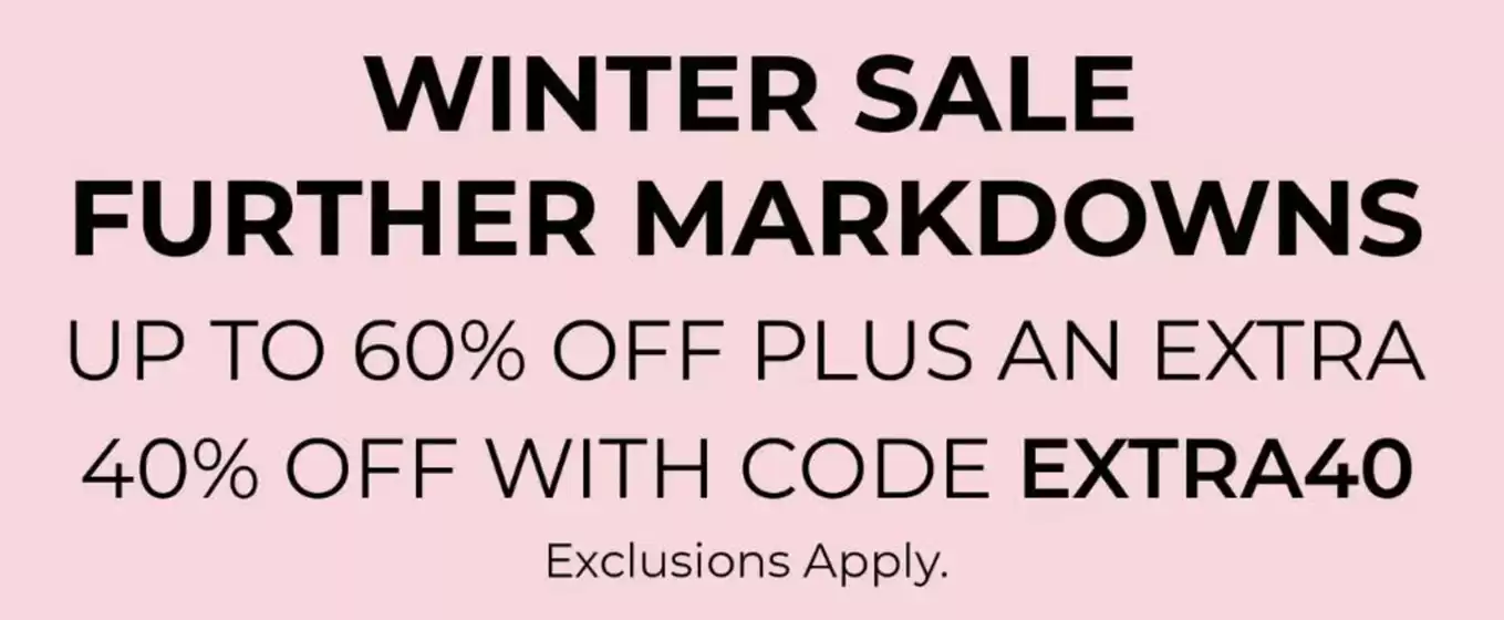 Agent Provocateur catalogue | Winter Sale Fruther Markdowns | 2026-02-05T00:00:00.000Z - 2026-02-24T00:00:00.000Z