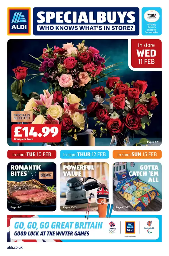 Aldi catalogue in Romford | Save now with our deals | 2026-02-10T00:00:00.000Z - 2026-02-15T00:00:00.000Z