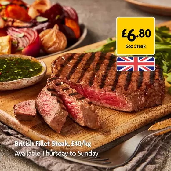 McColl's catalogue in New Addington | British Fillet Steak | 2026-02-06T00:00:00.000Z - 2026-02-18T00:00:00.000Z