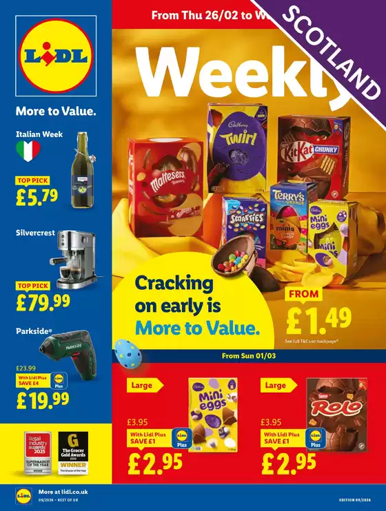 Lidl catalogue in Rotherham | Offers for bargain hunters | 2026-02-26T00:00:00.000Z - 2026-03-04T00:00:00.000Z