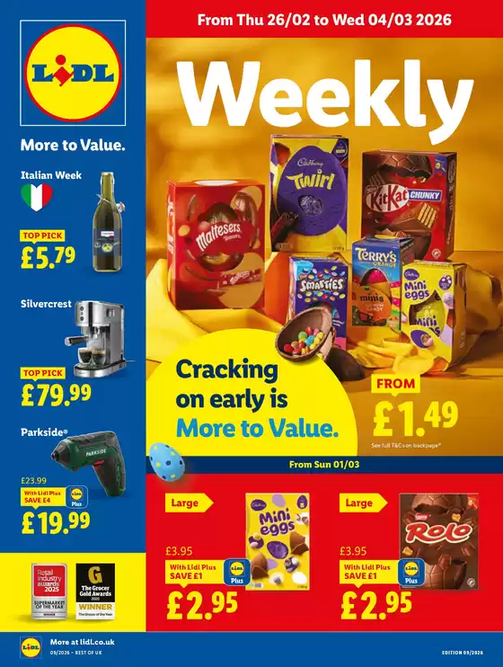 Lidl catalogue in Andover | Discover attractive offers | 2026-02-26T00:00:00.000Z - 2026-03-04T00:00:00.000Z