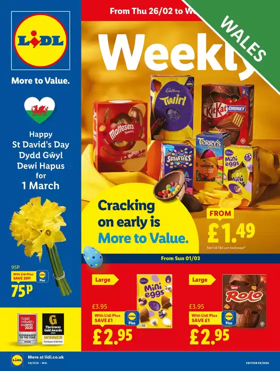 Lidl catalogue in Swanley | Discover attractive offers | 2026-02-26T00:00:00.000Z - 2026-03-04T00:00:00.000Z