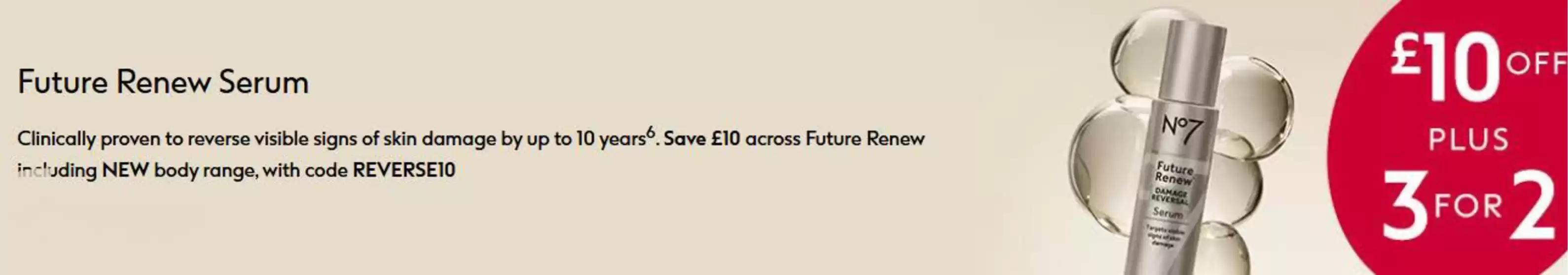 Boots catalogue in Wakefield | Fututre Renew Serum | 2026-02-23T00:00:00.000Z - 2026-03-03T00:00:00.000Z