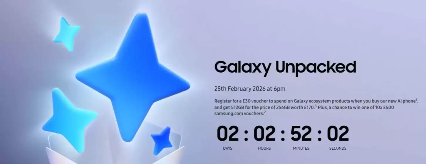 Samsung catalogue in Maghera | Galaxy Unpacked | 2026-02-23T00:00:00.000Z - 2026-02-25T00:00:00.000Z