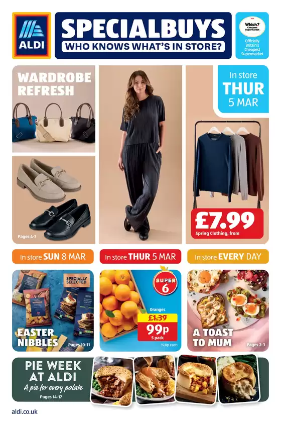 Aldi catalogue in Wokingham | Discover attractive offers | 2026-03-05T00:00:00.000Z - 2026-03-08T00:00:00.000Z