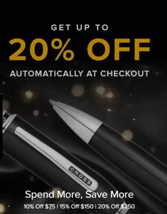 Cross catalogue in Brighton | Get Up To 20% Off | 2026-03-02T00:00:00.000Z - 2026-03-20T00:00:00.000Z