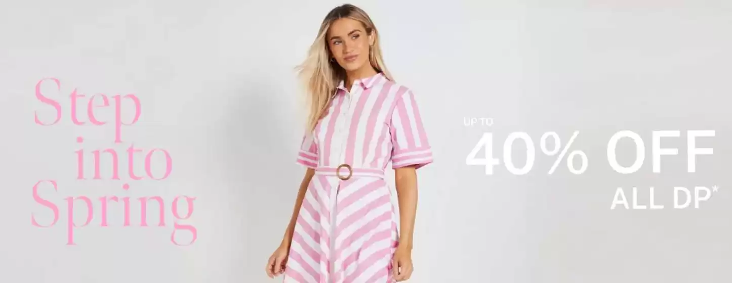 Dorothy Perkins catalogue in Hinckley | Step Into Spring | 2026-03-05T00:00:00.000Z - 2026-03-20T00:00:00.000Z