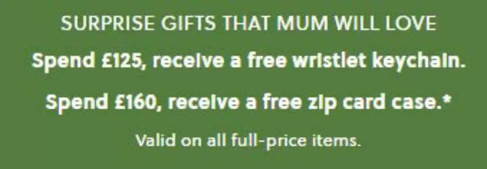 Fossil catalogue in Telford | Surprise Gifts That Mum Will Love | 2026-03-05T00:00:00.000Z - 2026-03-18T00:00:00.000Z