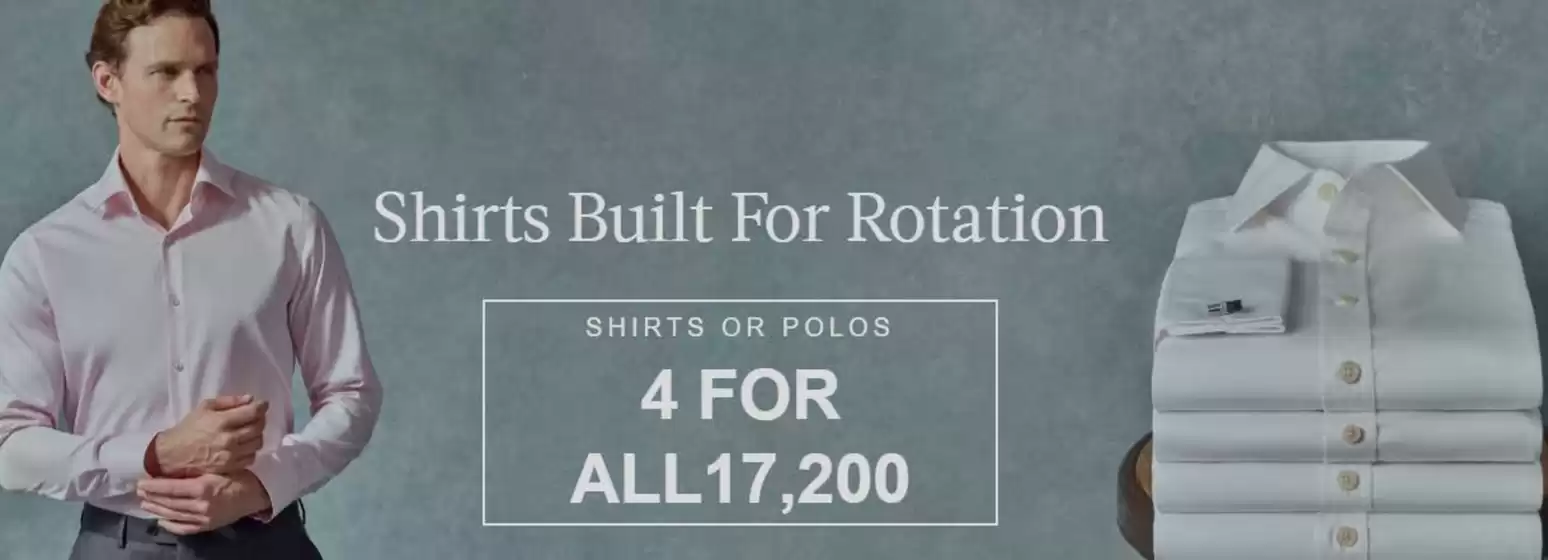 Hawes & Curtis catalogue in Harrogate | Shirts Built For Rotation | 2026-03-05T00:00:00.000Z - 2026-03-28T00:00:00.000Z