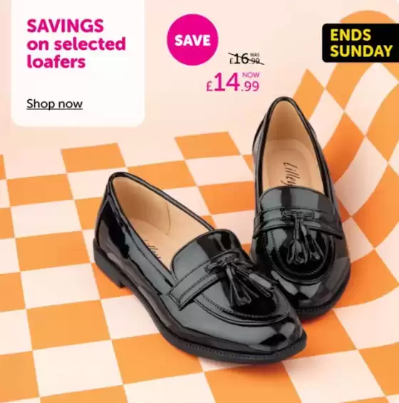 Shoe Zone catalogue in Harrogate | End Sunday | 2026-03-05T00:00:00.000Z - 2026-03-22T00:00:00.000Z