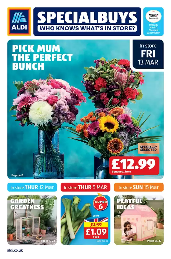 Aldi catalogue in Fishguard | Attractive special offers for everyone | 2026-03-05T00:00:00.000Z - 2026-03-15T00:00:00.000Z