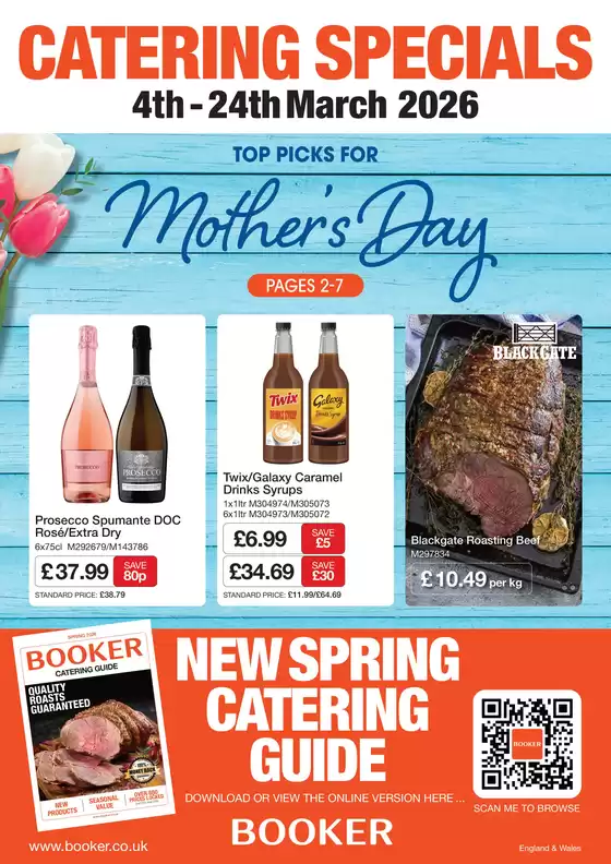 Booker Wholesale catalogue in Feltham | CATERING SPECIALS | 2026-03-06T00:00:00.000Z - 2026-03-24T00:00:00.000Z