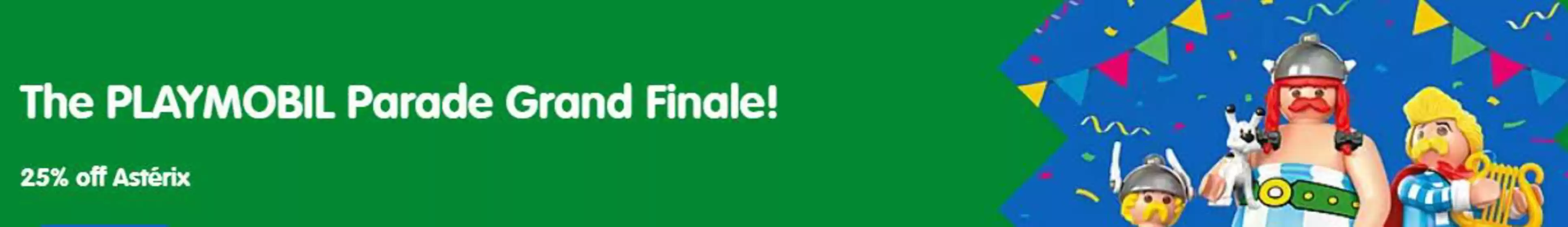 Playmobil catalogue in Glasgow | The Playmobile Prade Grand Finale! | 2026-03-06T00:00:00.000Z - 2026-03-25T00:00:00.000Z