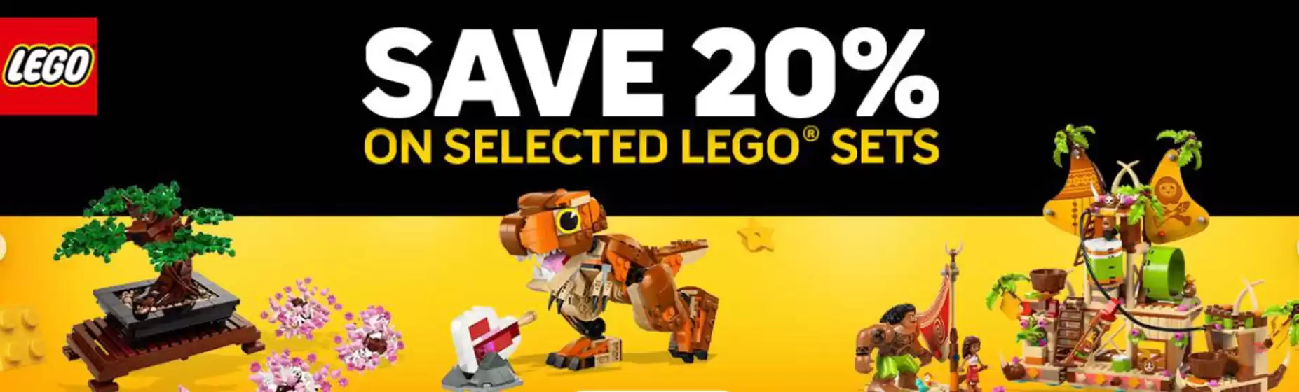 Hamleys catalogue in Glasgow | Save 20%on Selected Lego Sets | 2026-03-06T00:00:00.000Z - 2026-03-23T00:00:00.000Z