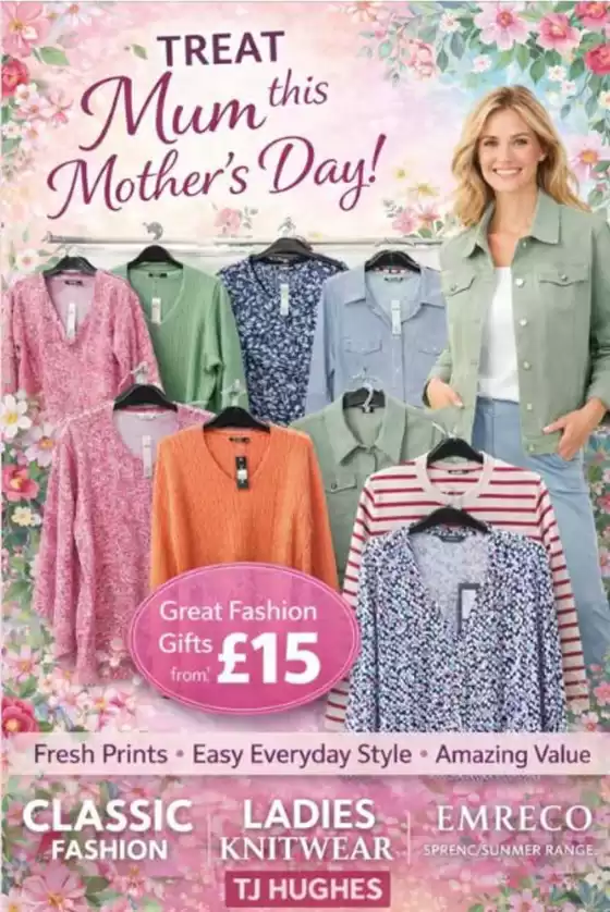 TJ Hughes catalogue in Royal Leamington Spa | Treat Mum This Mother's Day! | 2026-03-09T00:00:00.000Z - 2026-03-22T00:00:00.000Z