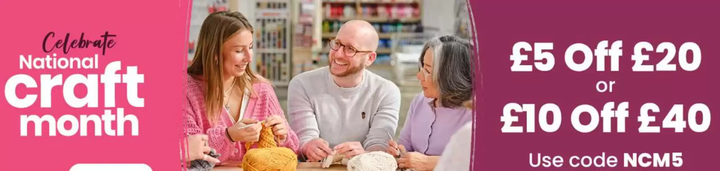 Hobbycraft catalogue in Bexley | National Craft Month | 2026-03-13T00:00:00.000Z - 2026-03-31T00:00:00.000Z