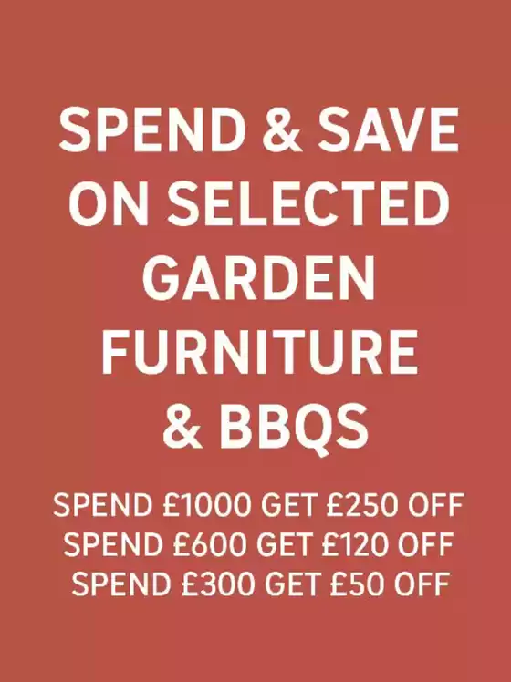 Habitat catalogue in Bexley | Spend & Save On Selected Garden Furniture & Bbqs | 2026-03-13T00:00:00.000Z - 2026-03-22T00:00:00.000Z