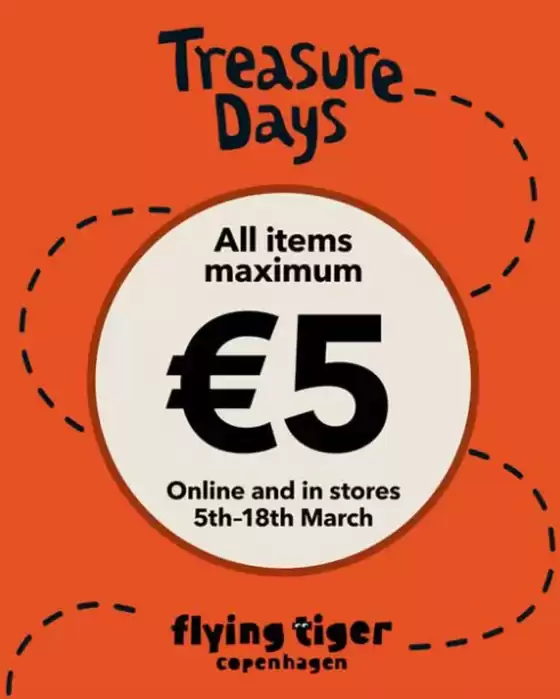 Flying Tiger catalogue in Bexley | All Items Maximum 5€ | 2026-03-13T00:00:00.000Z - 2026-03-18T00:00:00.000Z