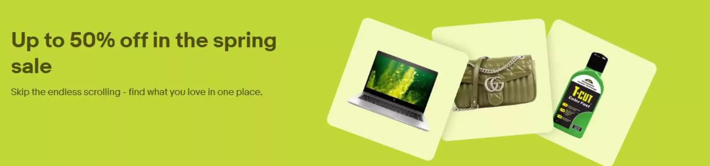 eBay catalogue in Northolt | Up To 50% Off The Spring Sale | 2026-03-18T00:00:00.000Z - 2026-03-25T00:00:00.000Z