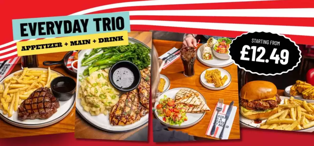 T.G.I. Friday's catalogue in Ashby-de-la-Zouch | Everyday Trio- | 2026-03-19T00:00:00.000Z - 2026-03-30T00:00:00.000Z