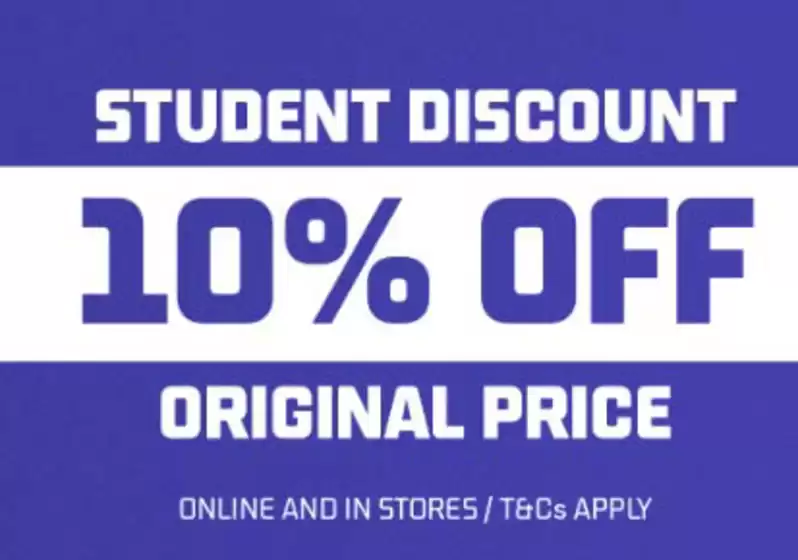 Foot Locker catalogue in Uttoxeter | Student Discount | 2026-03-19T00:00:00.000Z - 2026-03-24T00:00:00.000Z