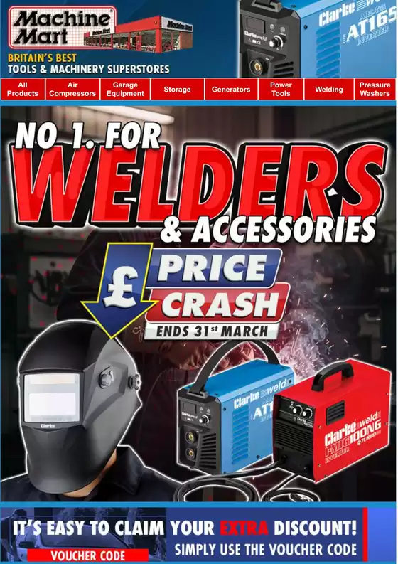 Machine Mart catalogue in Norwich | Welders & Accessories` | 2026-03-24T00:00:00.000Z - 2026-03-31T00:00:00.000Z