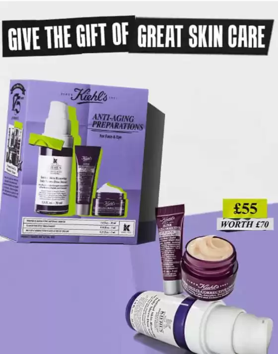 Kiehl's catalogue in Portsmouth | Give The Gift Of Great Skin Care | 2026-03-24T00:00:00.000Z - 2026-04-14T00:00:00.000Z