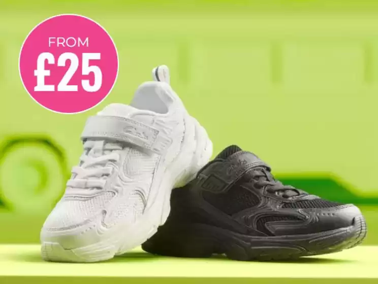 Clarks catalogue in Trafford | From £25 | 2026-03-25T00:00:00.000Z - 2026-04-13T00:00:00.000Z