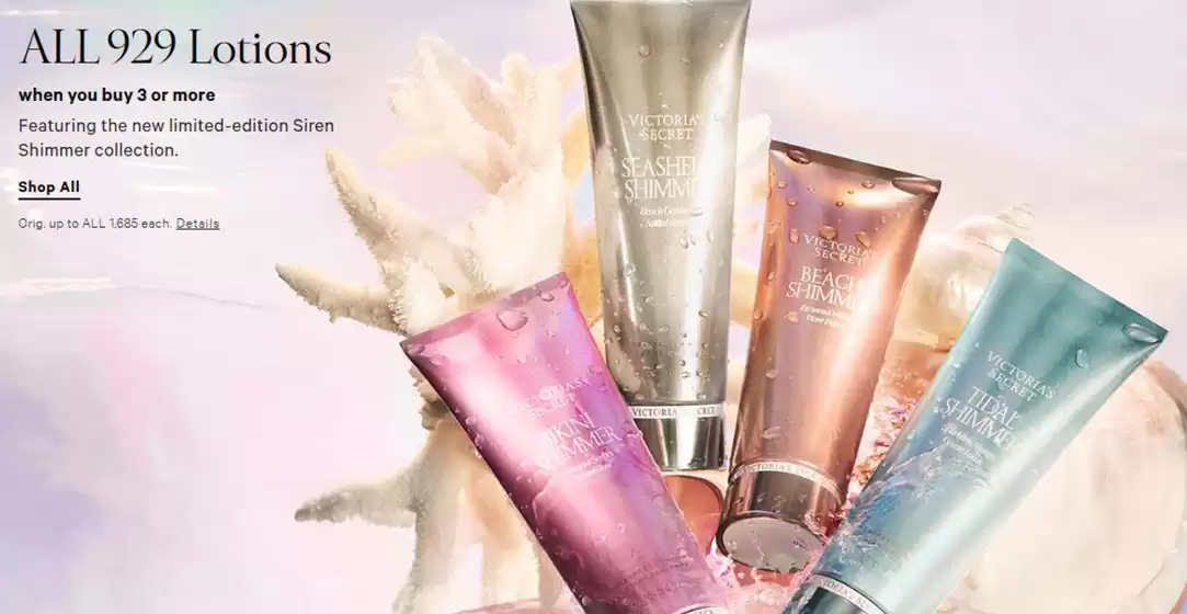 Victoria's Secret catalogue in Huddersfield | All 292 Lotions | 2026-03-30T00:00:00.000Z - 2026-04-13T00:00:00.000Z