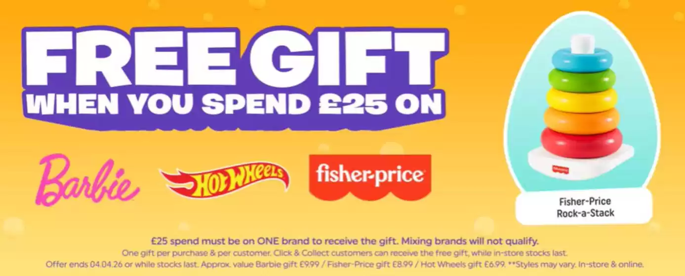 Smyths Toys catalogue in Belfast | Free Gift | 2026-04-02T00:00:00.000Z - 2026-04-22T00:00:00.000Z