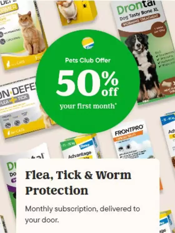 Pets at Home catalogue in Saffron Walden | Flea , ataick & Worm Protection | 2026-04-03T00:00:00.000Z - 2026-04-24T00:00:00.000Z